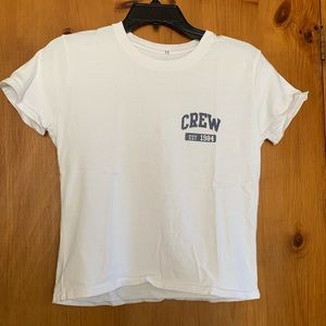 Brandy Melville Crew Cropped Tee